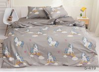 Постельное белье сатин люкс TAG - S419, подростковый